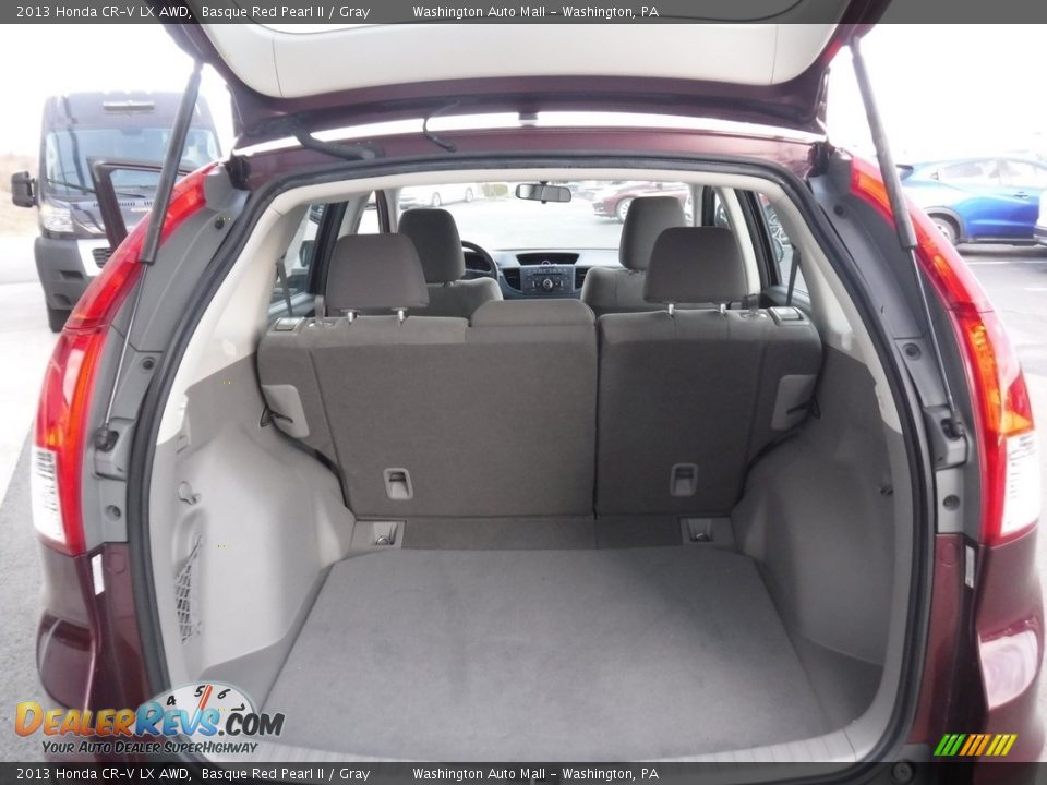 2013 Honda CR-V LX AWD Basque Red Pearl II / Gray Photo #22