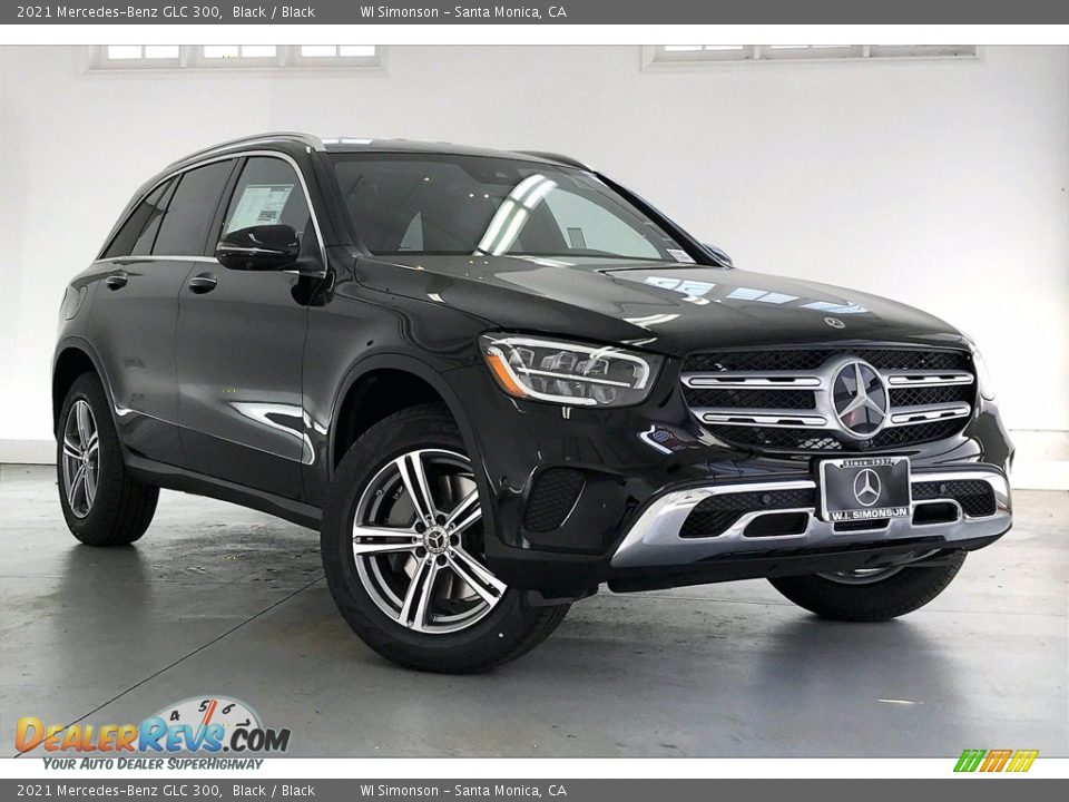 2021 Mercedes-Benz GLC 300 Black / Black Photo #12