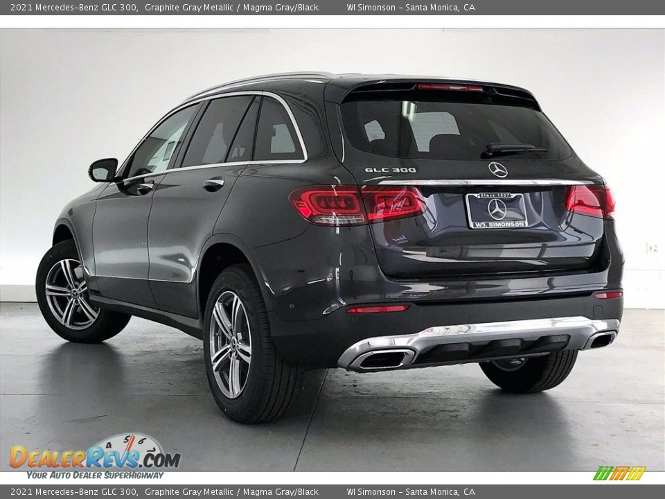 2021 Mercedes-Benz GLC 300 Graphite Gray Metallic / Magma Gray/Black Photo #2