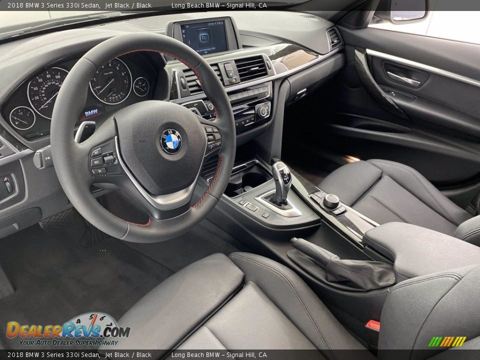 2018 BMW 3 Series 330i Sedan Jet Black / Black Photo #16