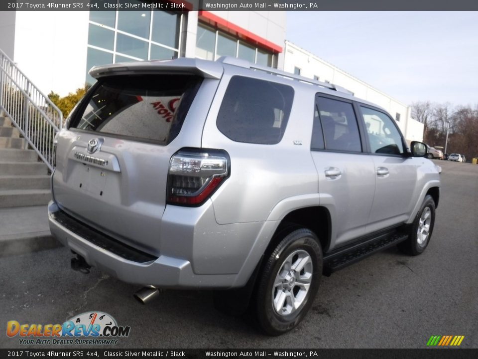 2017 Toyota 4Runner SR5 4x4 Classic Silver Metallic / Black Photo #15