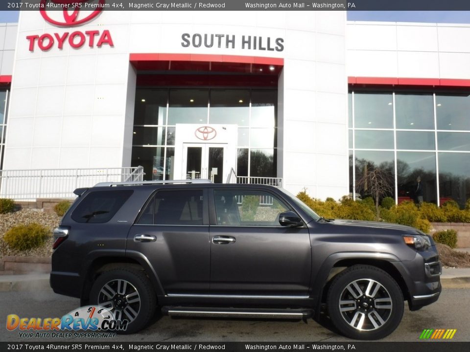 2017 Toyota 4Runner SR5 Premium 4x4 Magnetic Gray Metallic / Redwood Photo #2