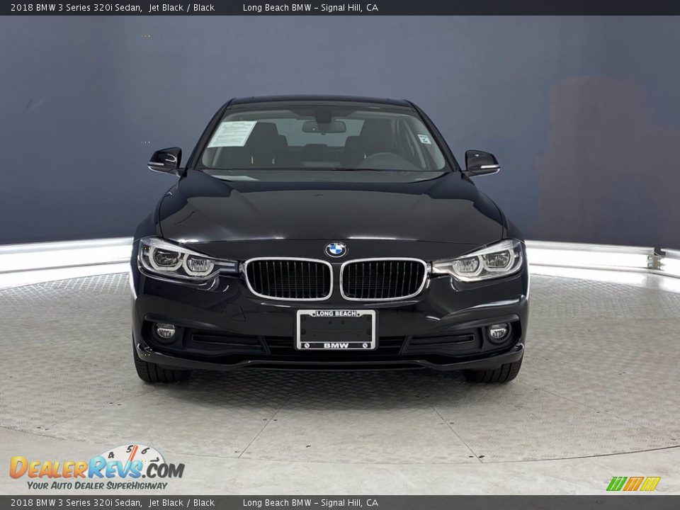 2018 BMW 3 Series 320i Sedan Jet Black / Black Photo #2