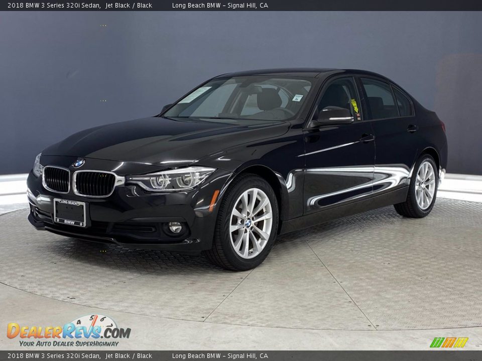 2018 BMW 3 Series 320i Sedan Jet Black / Black Photo #3