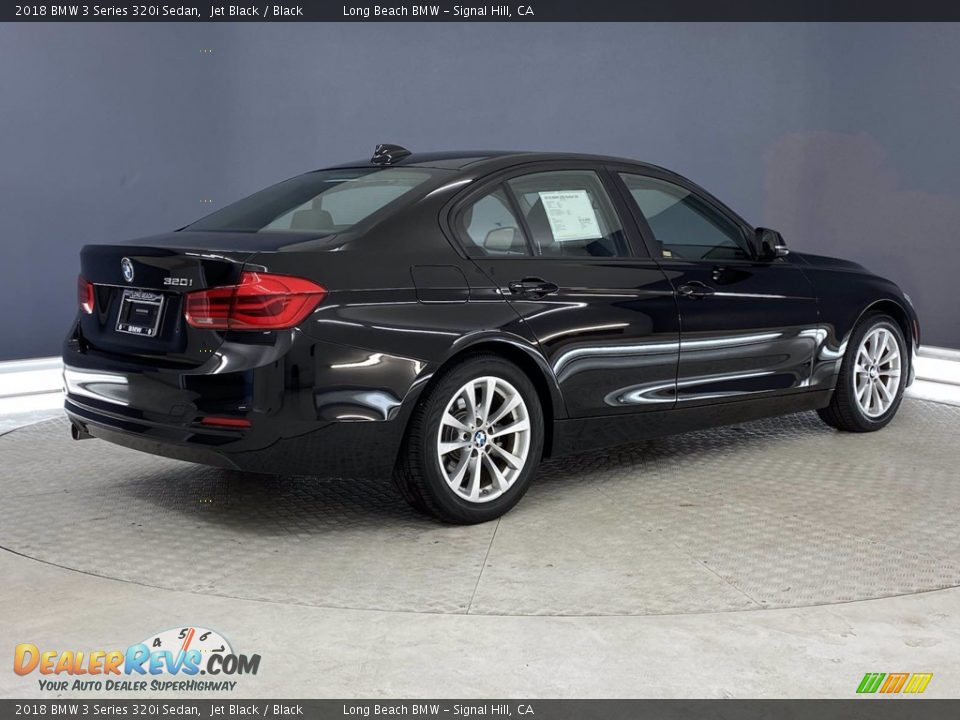 2018 BMW 3 Series 320i Sedan Jet Black / Black Photo #5