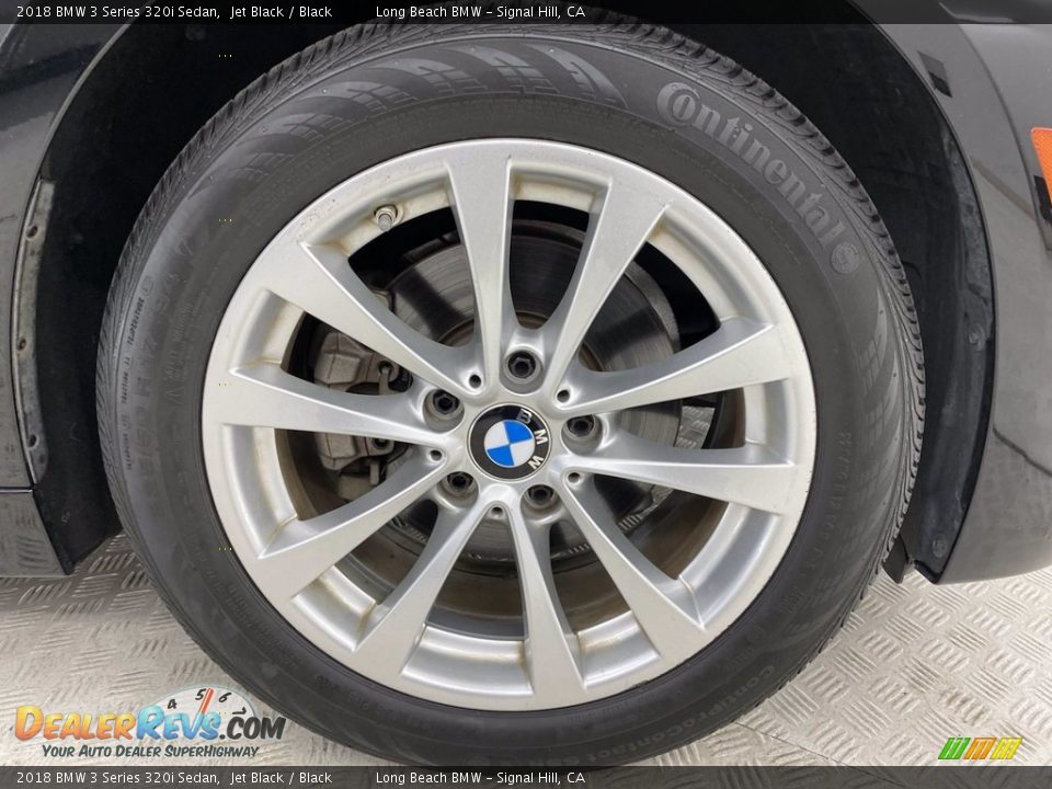 2018 BMW 3 Series 320i Sedan Jet Black / Black Photo #6