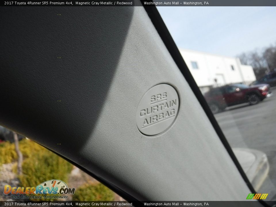 2017 Toyota 4Runner SR5 Premium 4x4 Magnetic Gray Metallic / Redwood Photo #26