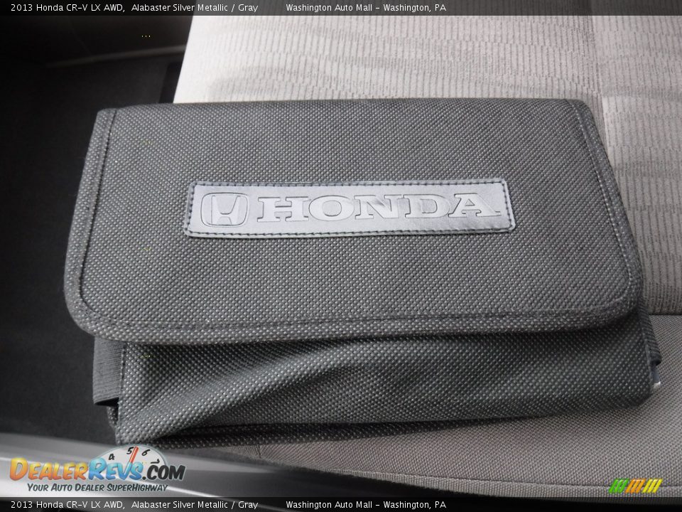 2013 Honda CR-V LX AWD Alabaster Silver Metallic / Gray Photo #25