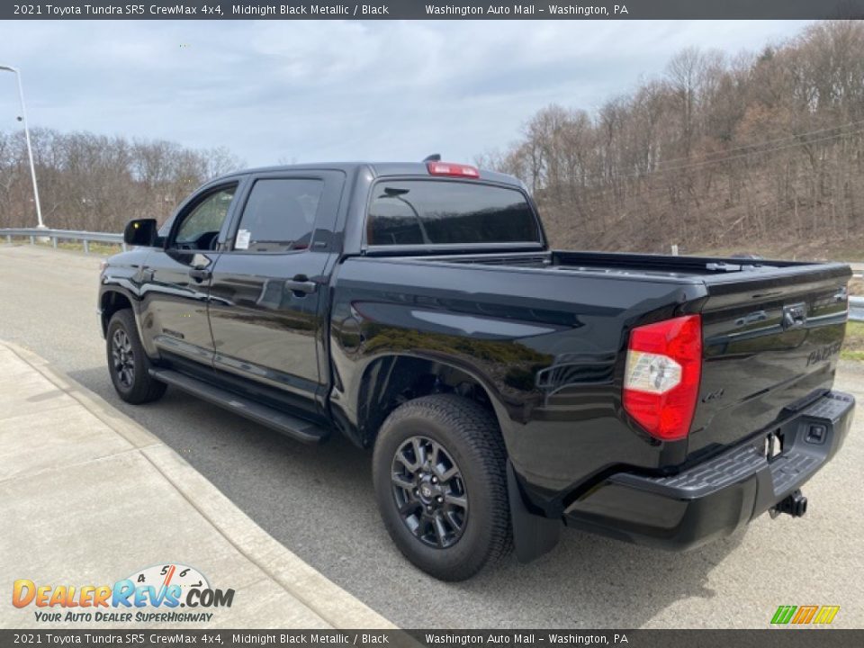 2021 Toyota Tundra SR5 CrewMax 4x4 Midnight Black Metallic / Black Photo #2