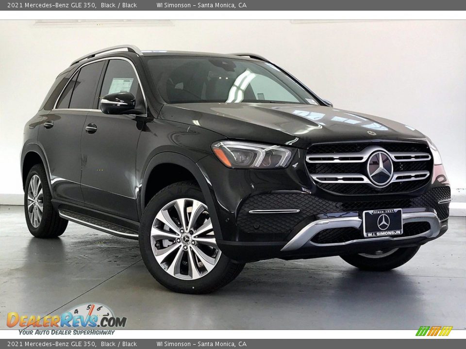 2021 Mercedes-Benz GLE 350 Black / Black Photo #12