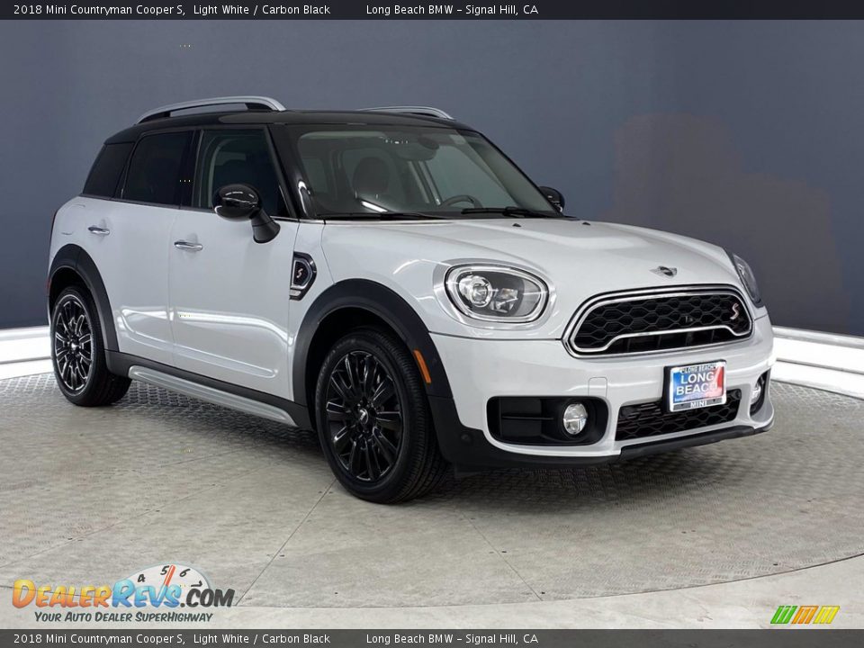 2018 Mini Countryman Cooper S Light White / Carbon Black Photo #1