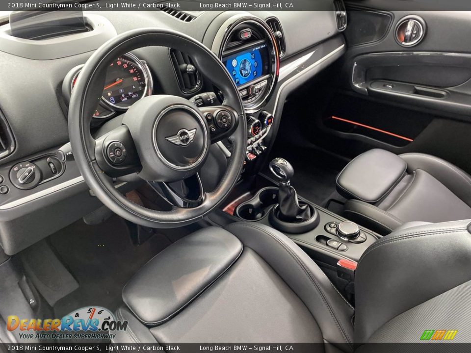 2018 Mini Countryman Cooper S Light White / Carbon Black Photo #16