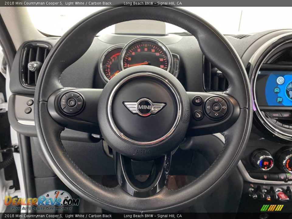 2018 Mini Countryman Cooper S Light White / Carbon Black Photo #18