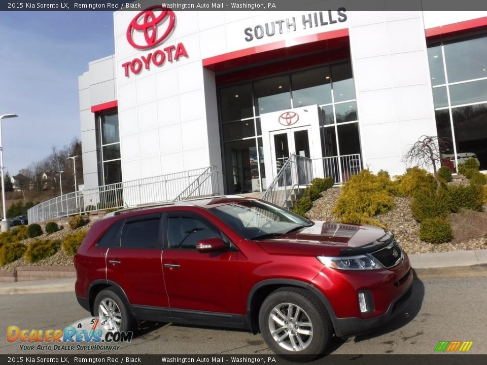 2015 Kia Sorento LX Remington Red / Black Photo #2