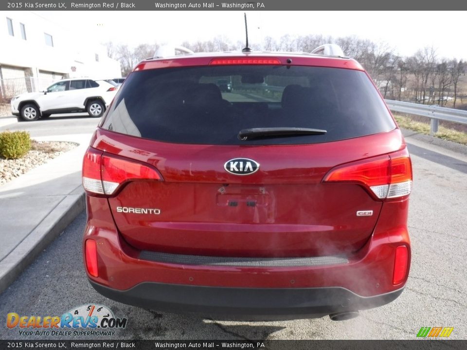 2015 Kia Sorento LX Remington Red / Black Photo #13