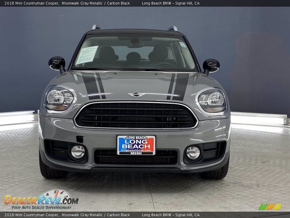 2018 Mini Countryman Cooper Moonwalk Gray Metallic / Carbon Black Photo #2