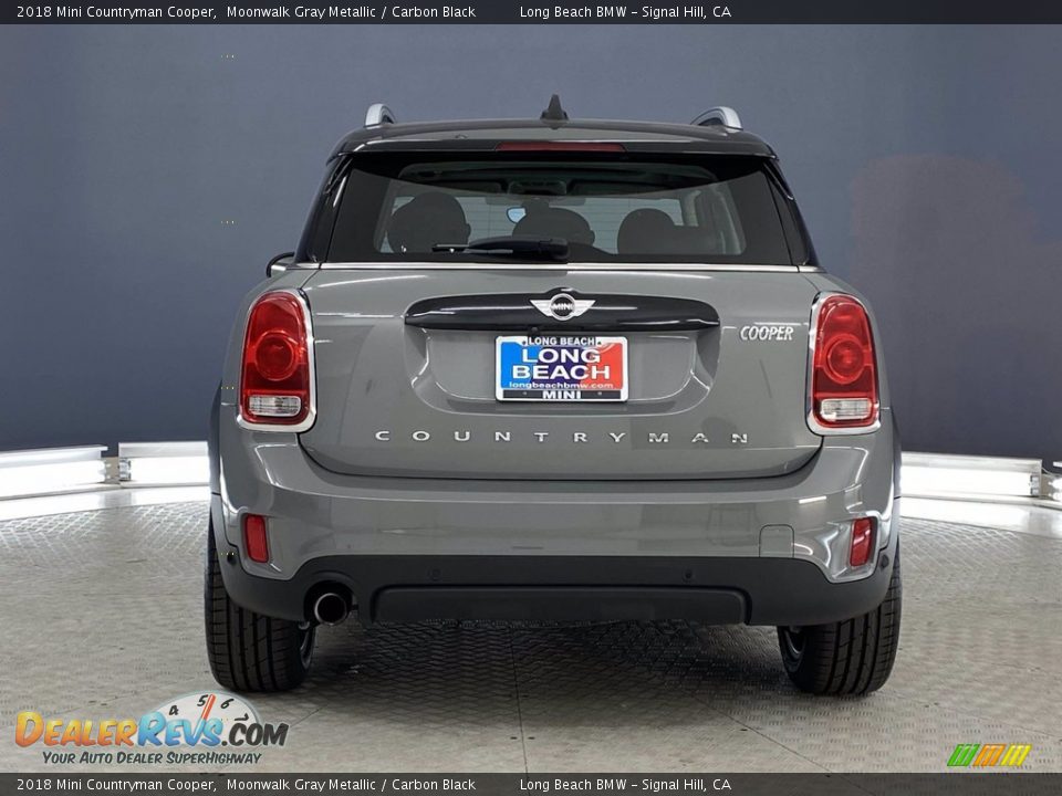 2018 Mini Countryman Cooper Moonwalk Gray Metallic / Carbon Black Photo #4