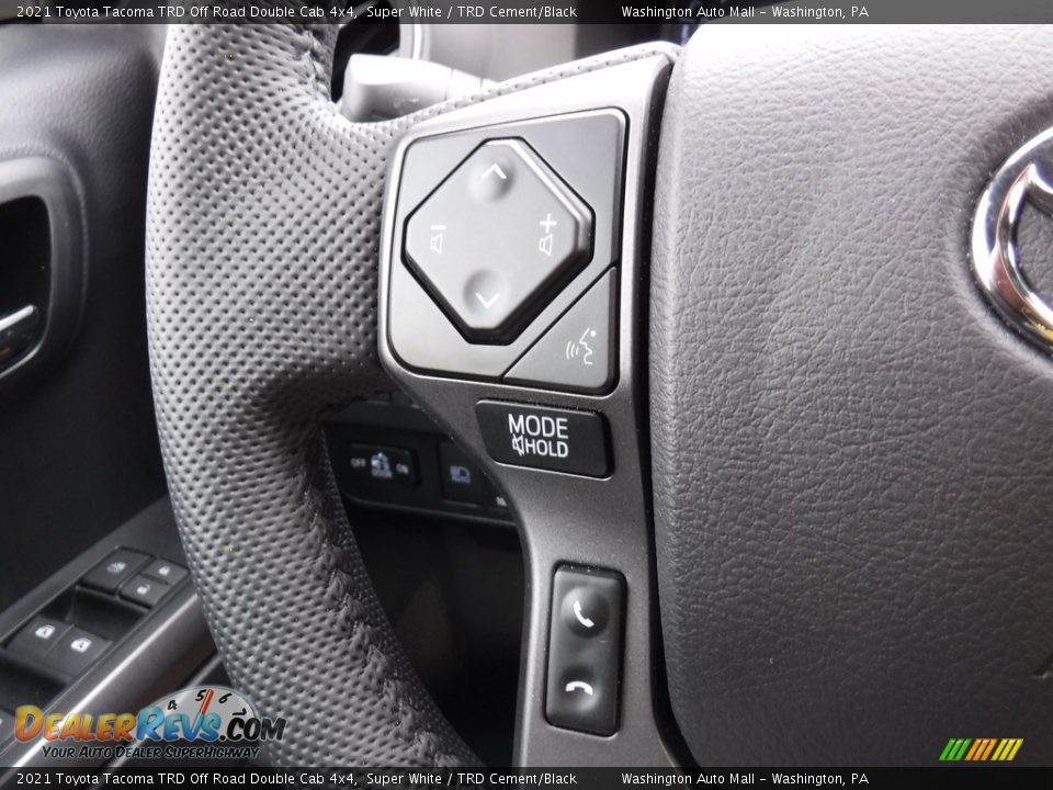 2021 Toyota Tacoma TRD Off Road Double Cab 4x4 Steering Wheel Photo #8