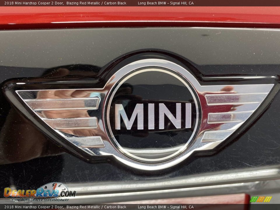 2018 Mini Hardtop Cooper 2 Door Blazing Red Metallic / Carbon Black Photo #10