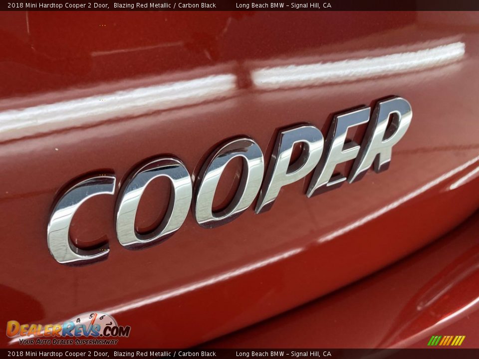 2018 Mini Hardtop Cooper 2 Door Blazing Red Metallic / Carbon Black Photo #11