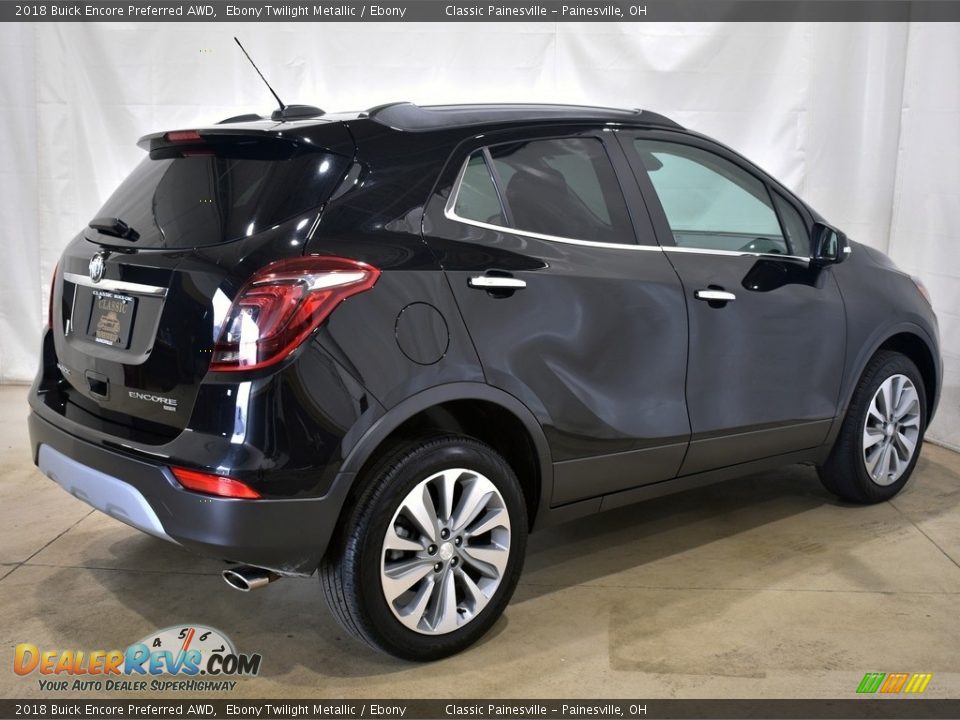 2018 Buick Encore Preferred AWD Ebony Twilight Metallic / Ebony Photo #2