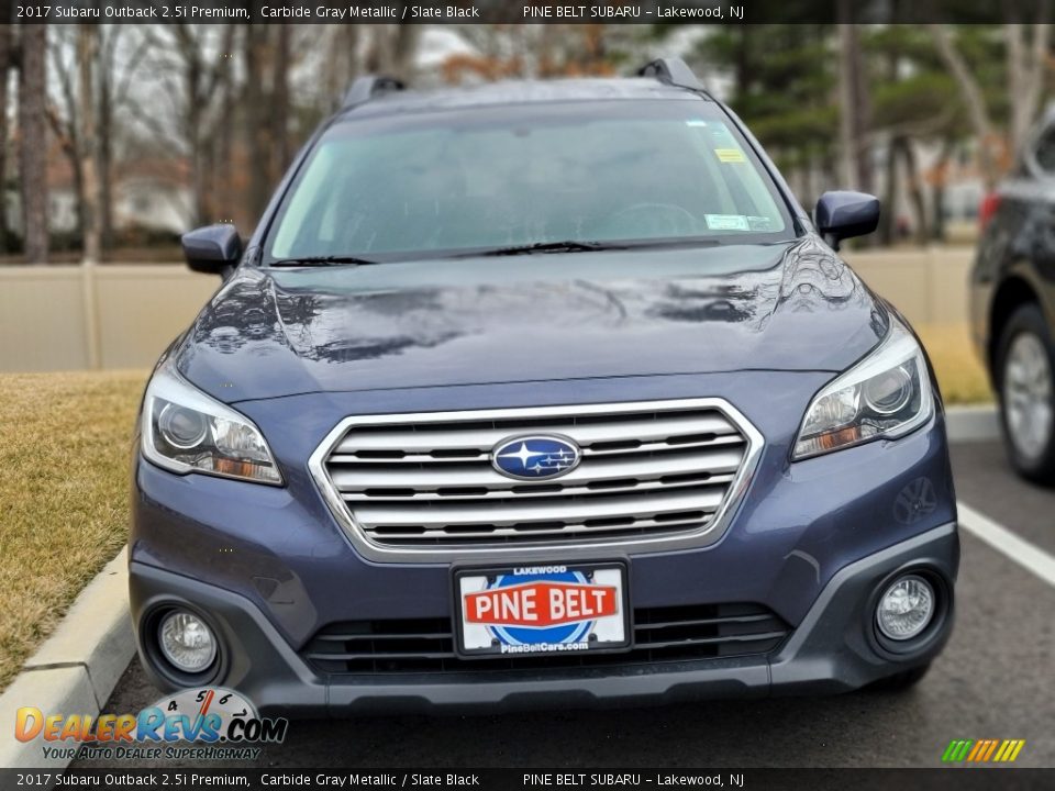 2017 Subaru Outback 2.5i Premium Carbide Gray Metallic / Slate Black Photo #2