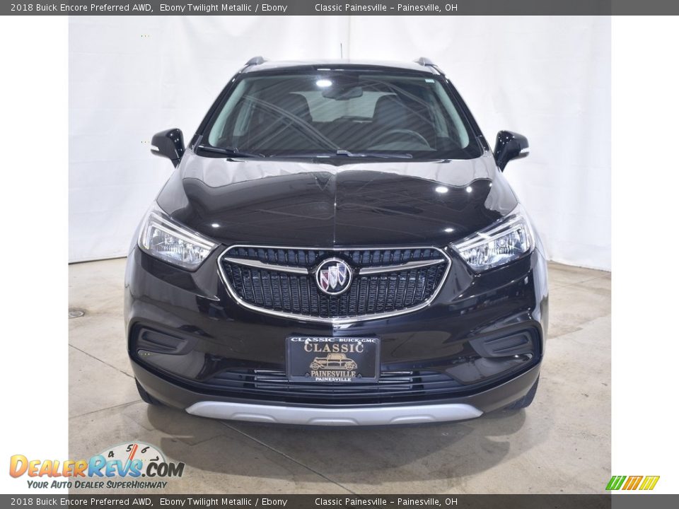 2018 Buick Encore Preferred AWD Ebony Twilight Metallic / Ebony Photo #4