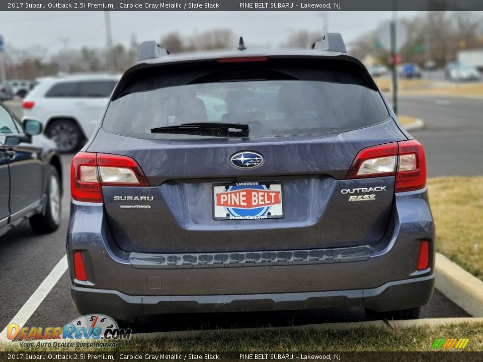 2017 Subaru Outback 2.5i Premium Carbide Gray Metallic / Slate Black Photo #4