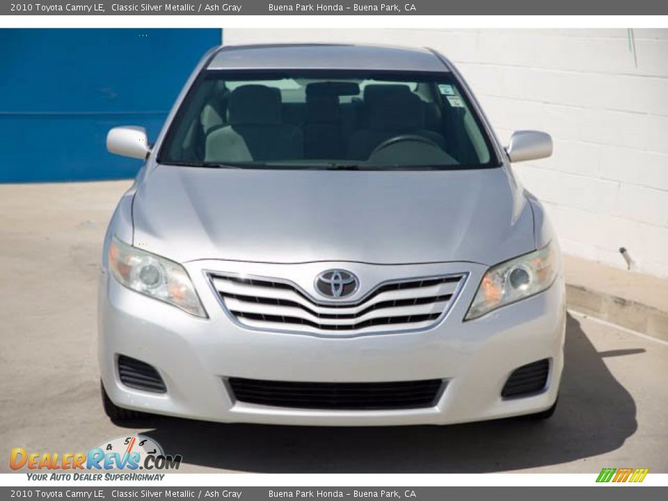 2010 Toyota Camry LE Classic Silver Metallic / Ash Gray Photo #7