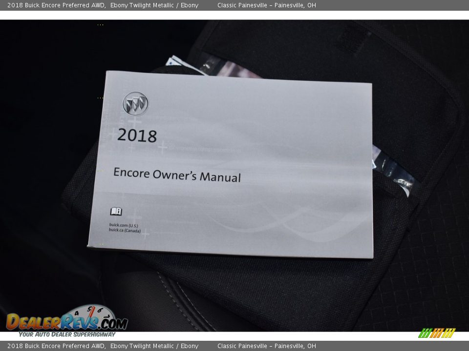 2018 Buick Encore Preferred AWD Ebony Twilight Metallic / Ebony Photo #15