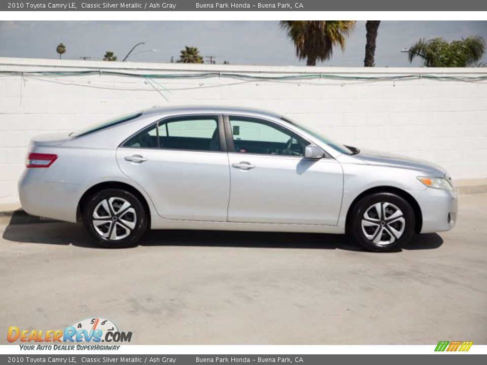 2010 Toyota Camry LE Classic Silver Metallic / Ash Gray Photo #14