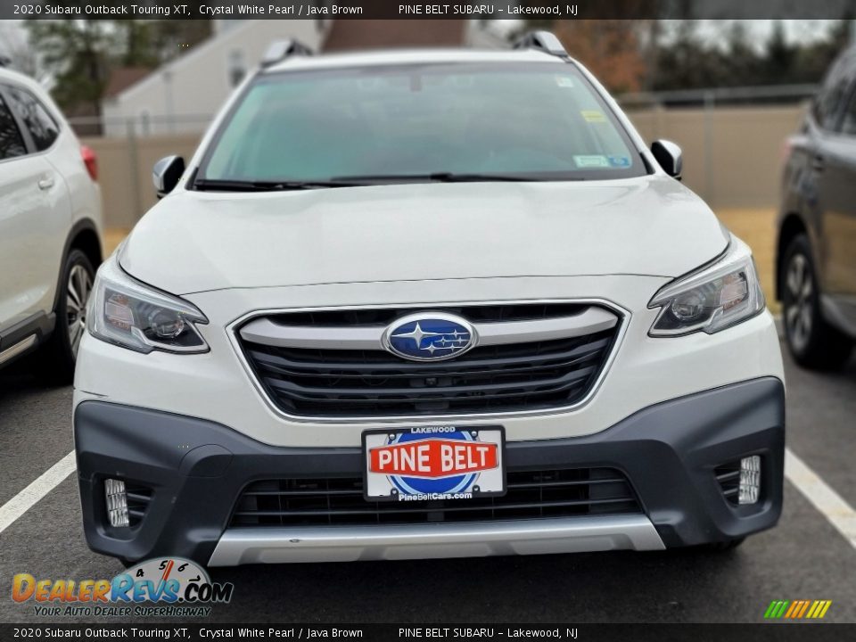 2020 Subaru Outback Touring XT Crystal White Pearl / Java Brown Photo #2