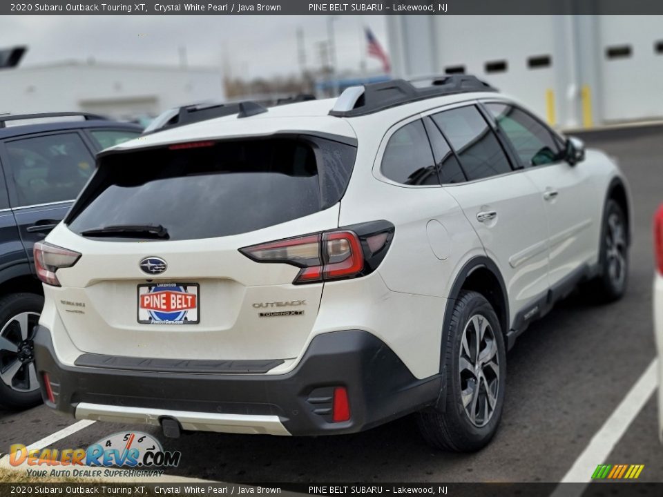 2020 Subaru Outback Touring XT Crystal White Pearl / Java Brown Photo #3