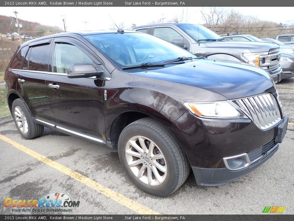 2013 Lincoln MKX AWD Kodiak Brown / Medium Light Stone Photo #4