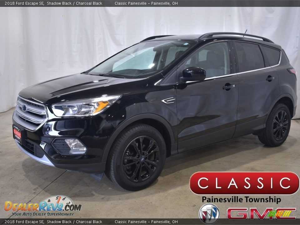 2018 Ford Escape SE Shadow Black / Charcoal Black Photo #1