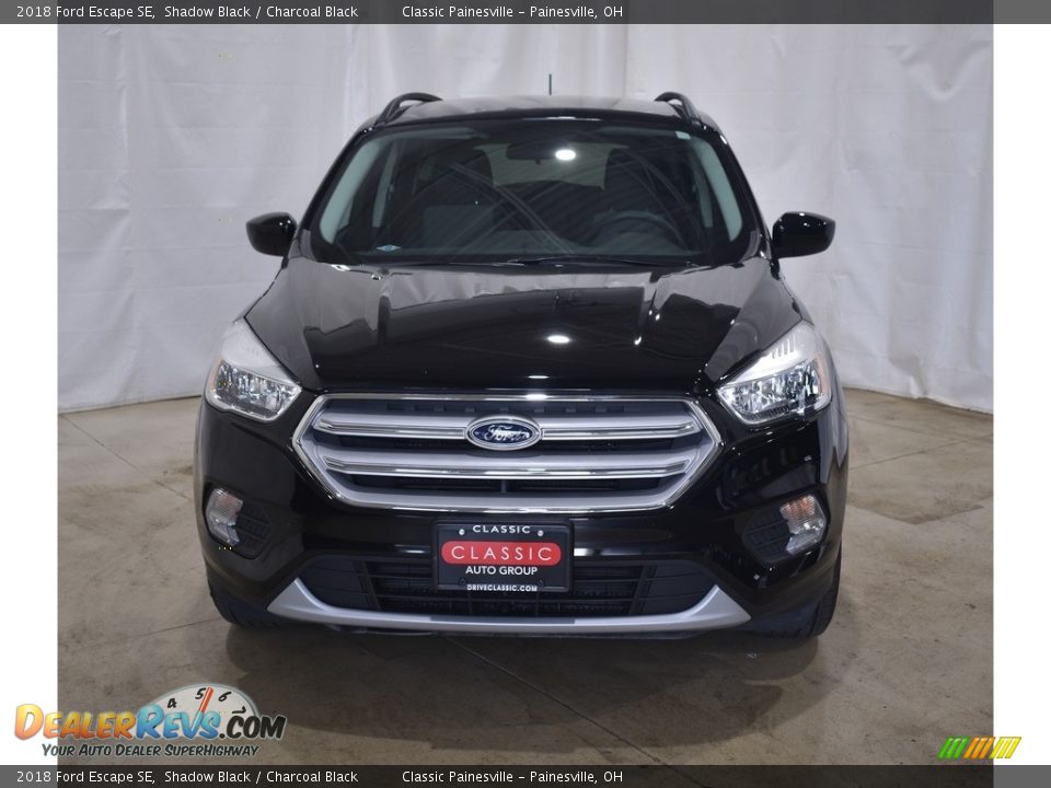 2018 Ford Escape SE Shadow Black / Charcoal Black Photo #4