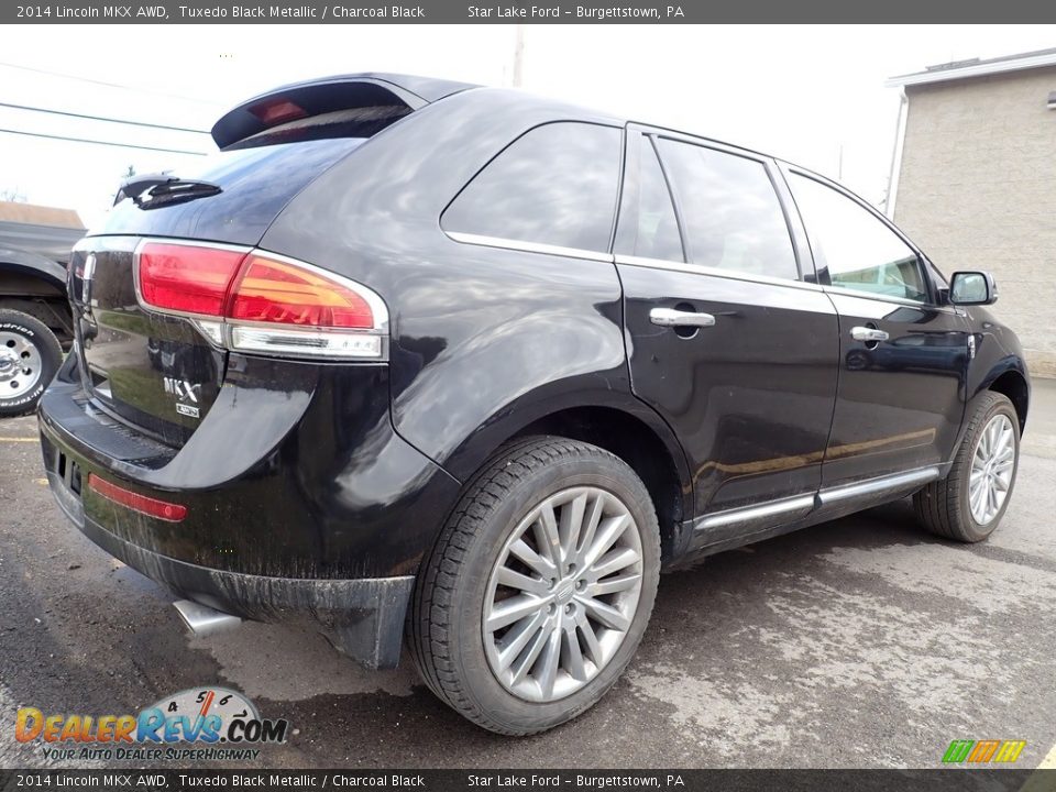 Tuxedo Black Metallic 2014 Lincoln MKX AWD Photo #3