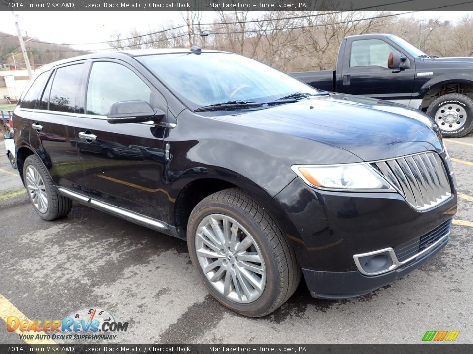 Tuxedo Black Metallic 2014 Lincoln MKX AWD Photo #4