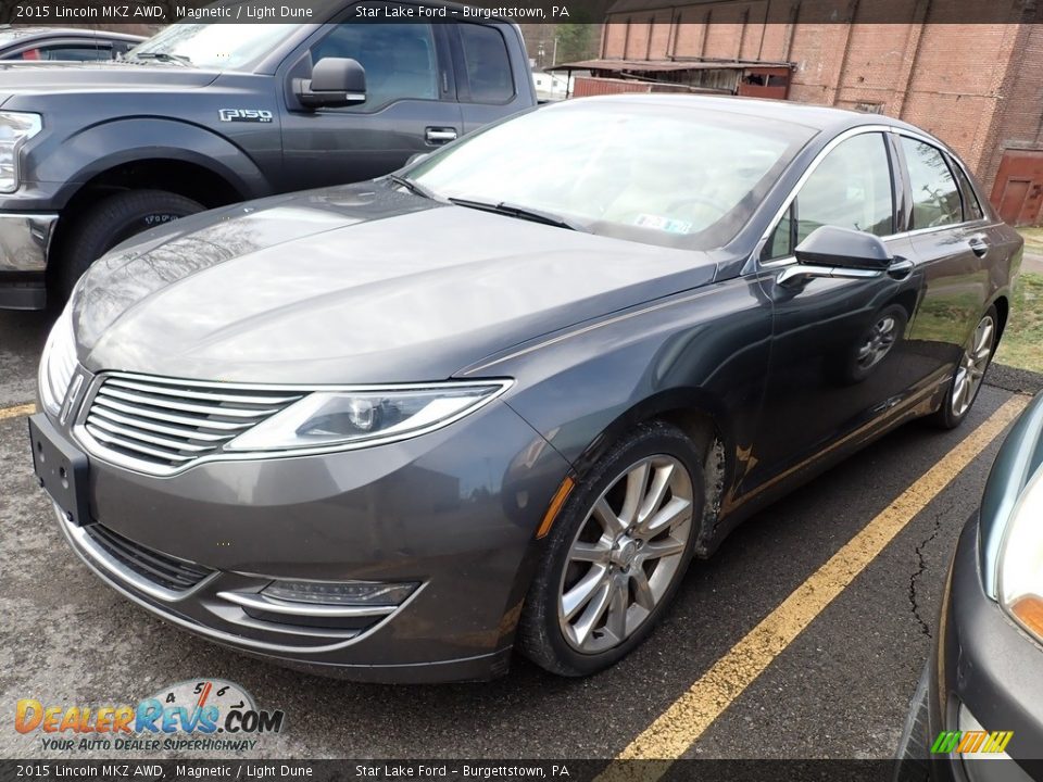 2015 Lincoln MKZ AWD Magnetic / Light Dune Photo #1