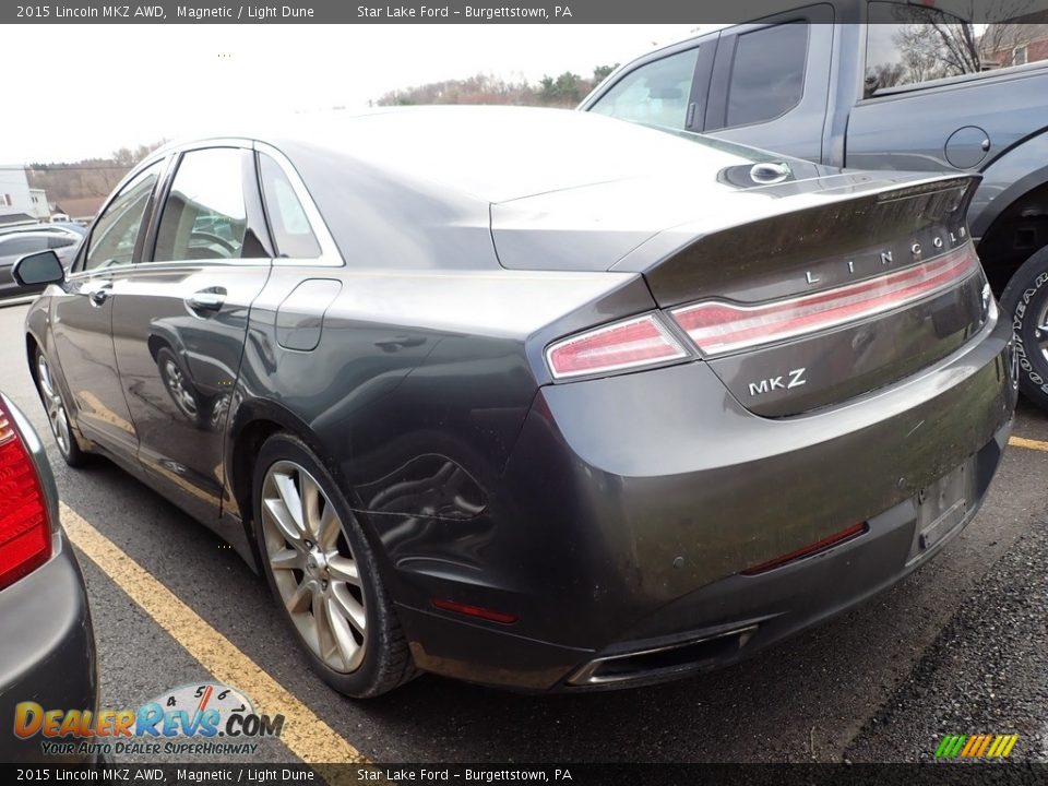 2015 Lincoln MKZ AWD Magnetic / Light Dune Photo #2