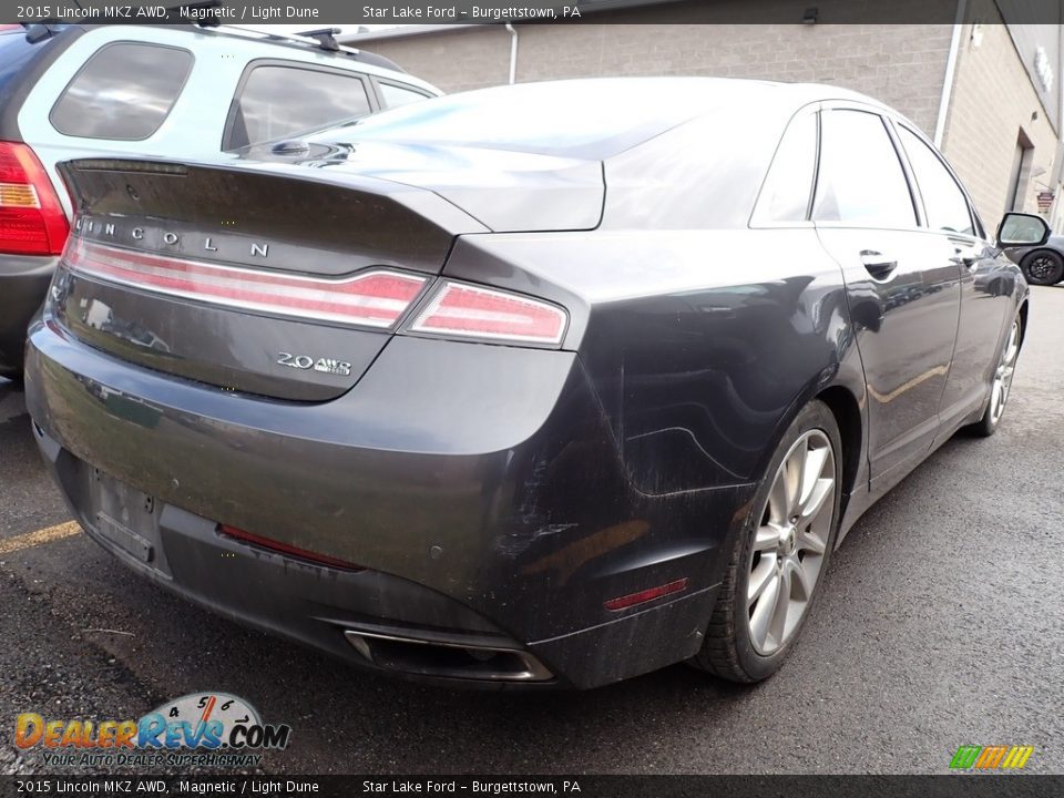 2015 Lincoln MKZ AWD Magnetic / Light Dune Photo #3