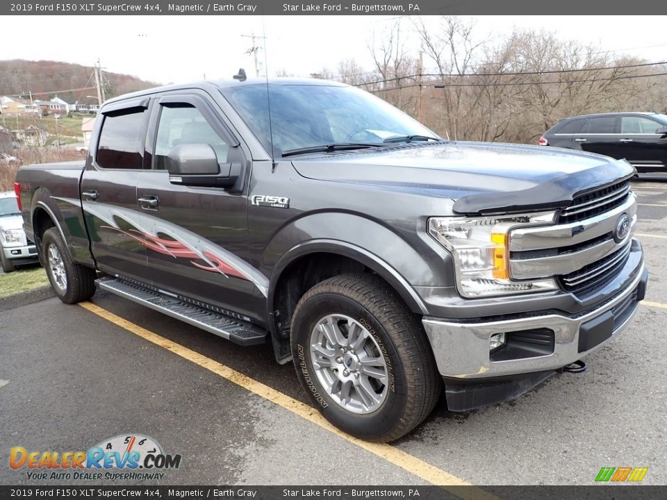 2019 Ford F150 XLT SuperCrew 4x4 Magnetic / Earth Gray Photo #4