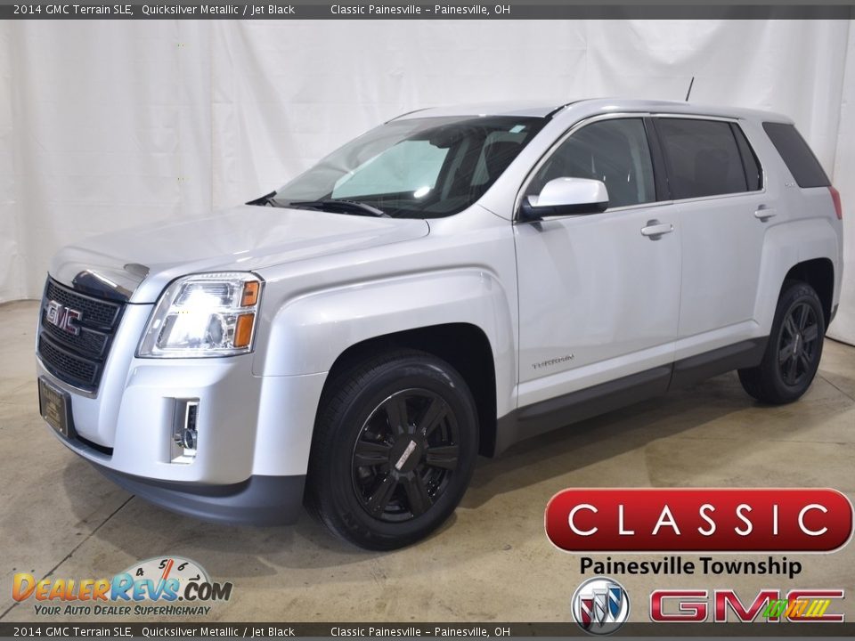 2014 GMC Terrain SLE Quicksilver Metallic / Jet Black Photo #1