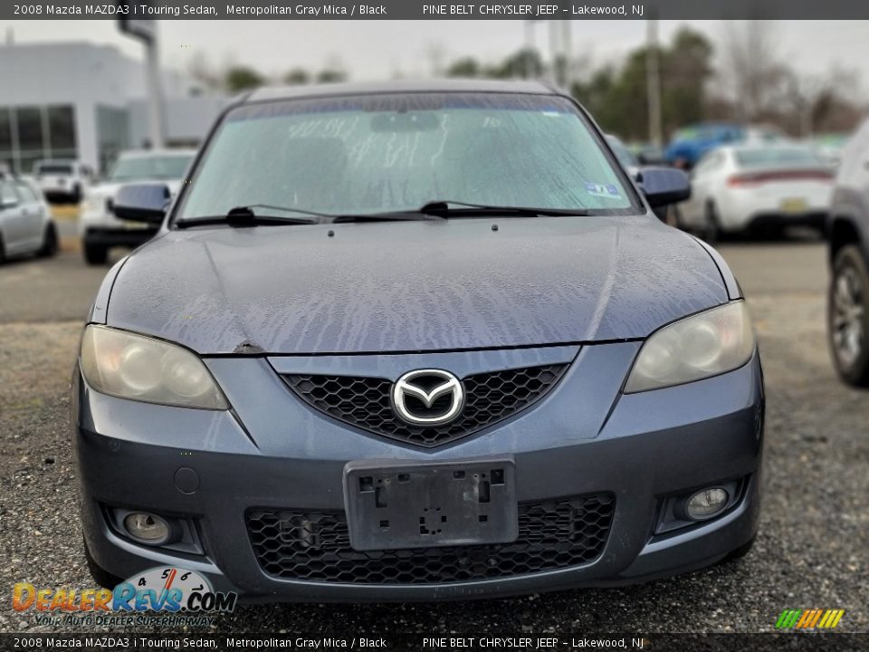 2008 Mazda MAZDA3 i Touring Sedan Metropolitan Gray Mica / Black Photo #2