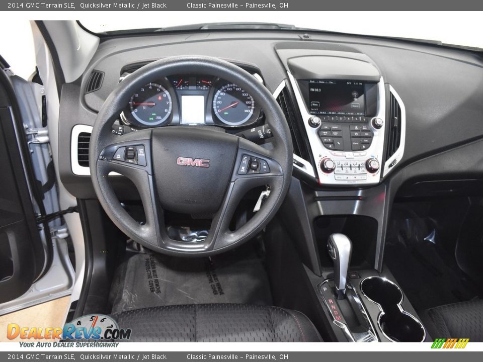 2014 GMC Terrain SLE Quicksilver Metallic / Jet Black Photo #11