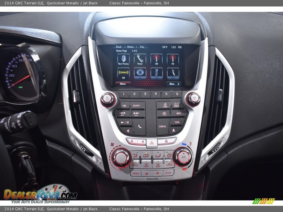 2014 GMC Terrain SLE Quicksilver Metallic / Jet Black Photo #12