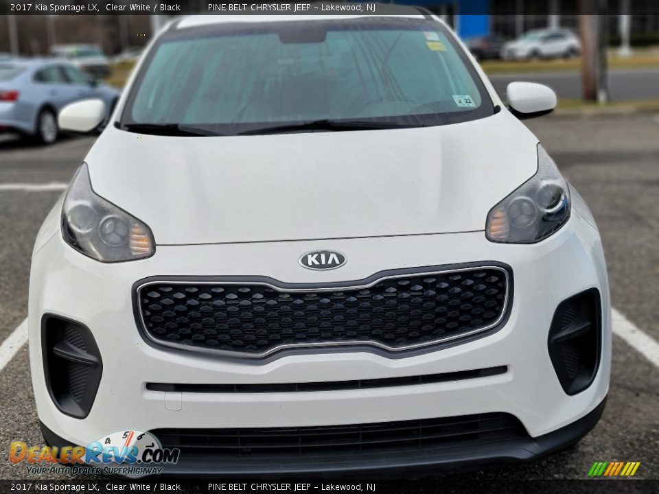 2017 Kia Sportage LX Clear White / Black Photo #2