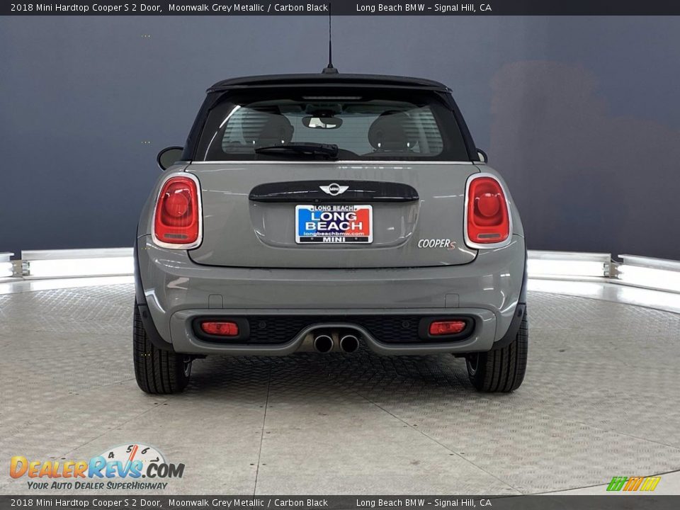 2018 Mini Hardtop Cooper S 2 Door Moonwalk Grey Metallic / Carbon Black Photo #4