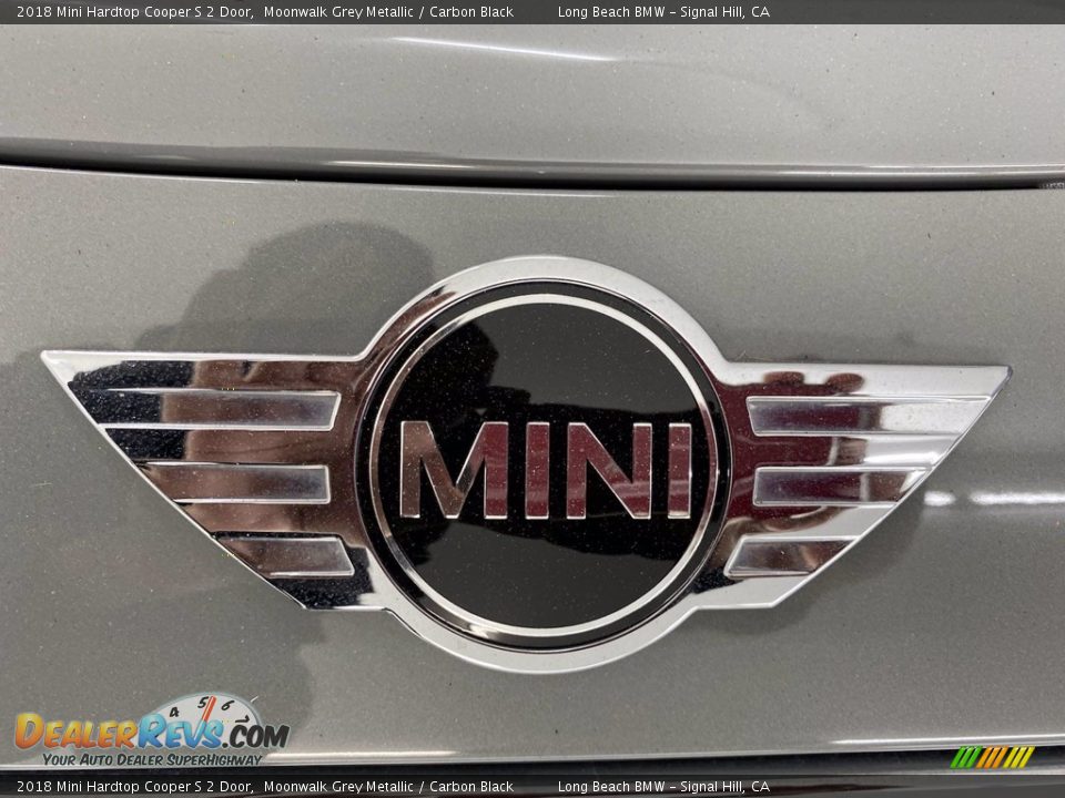 2018 Mini Hardtop Cooper S 2 Door Moonwalk Grey Metallic / Carbon Black Photo #7