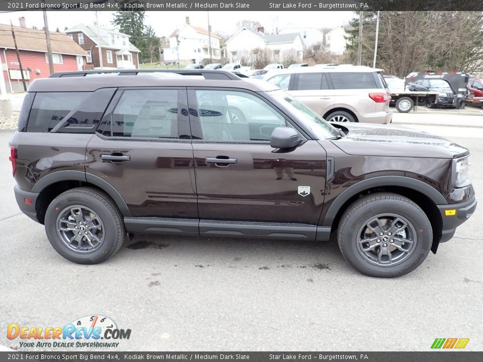 Kodiak Brown Metallic 2021 Ford Bronco Sport Big Bend 4x4 Photo #7